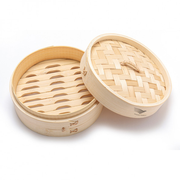 Cuit vapeur 2 paniers + 1 couvercle