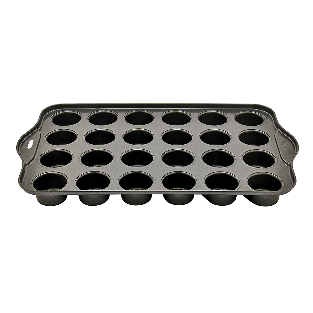 Maxi moule 24 mini muffins fond amovible