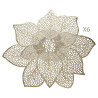 Lot de 6 sets de table forme poinsettia