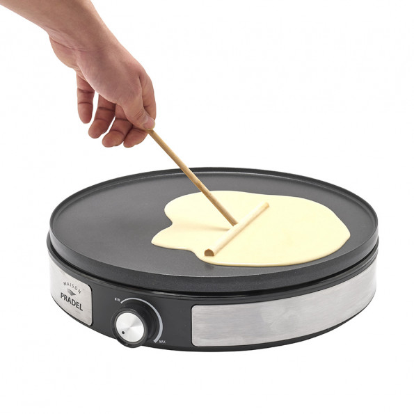 Crêpière électrique réversible