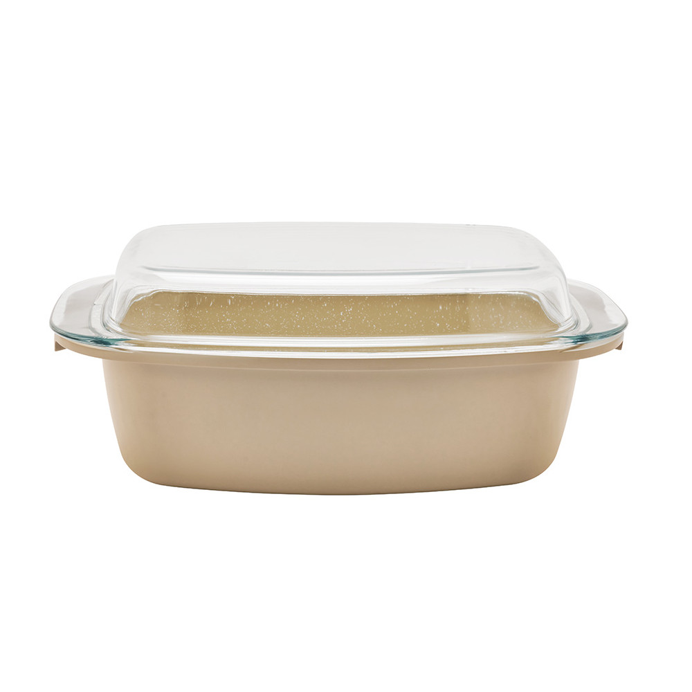 Plat four et son couvercle "ORGANIC"