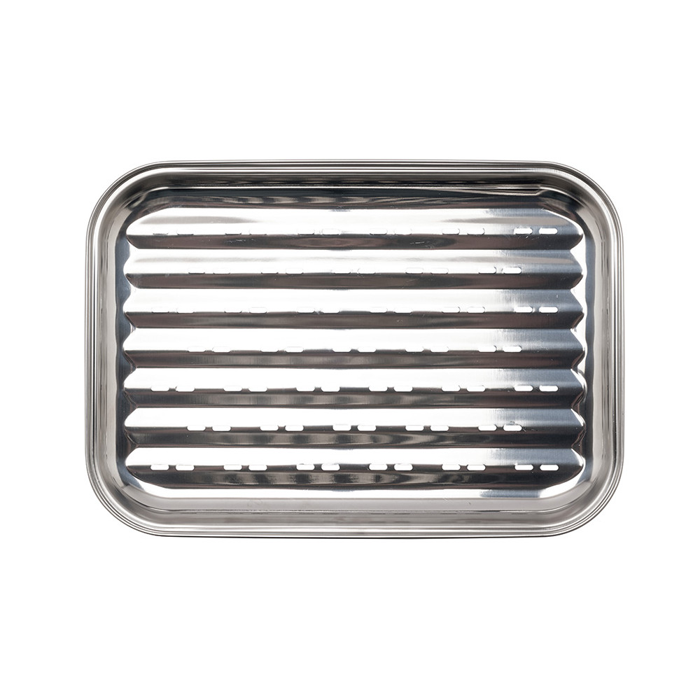 Plat barbecue perforé