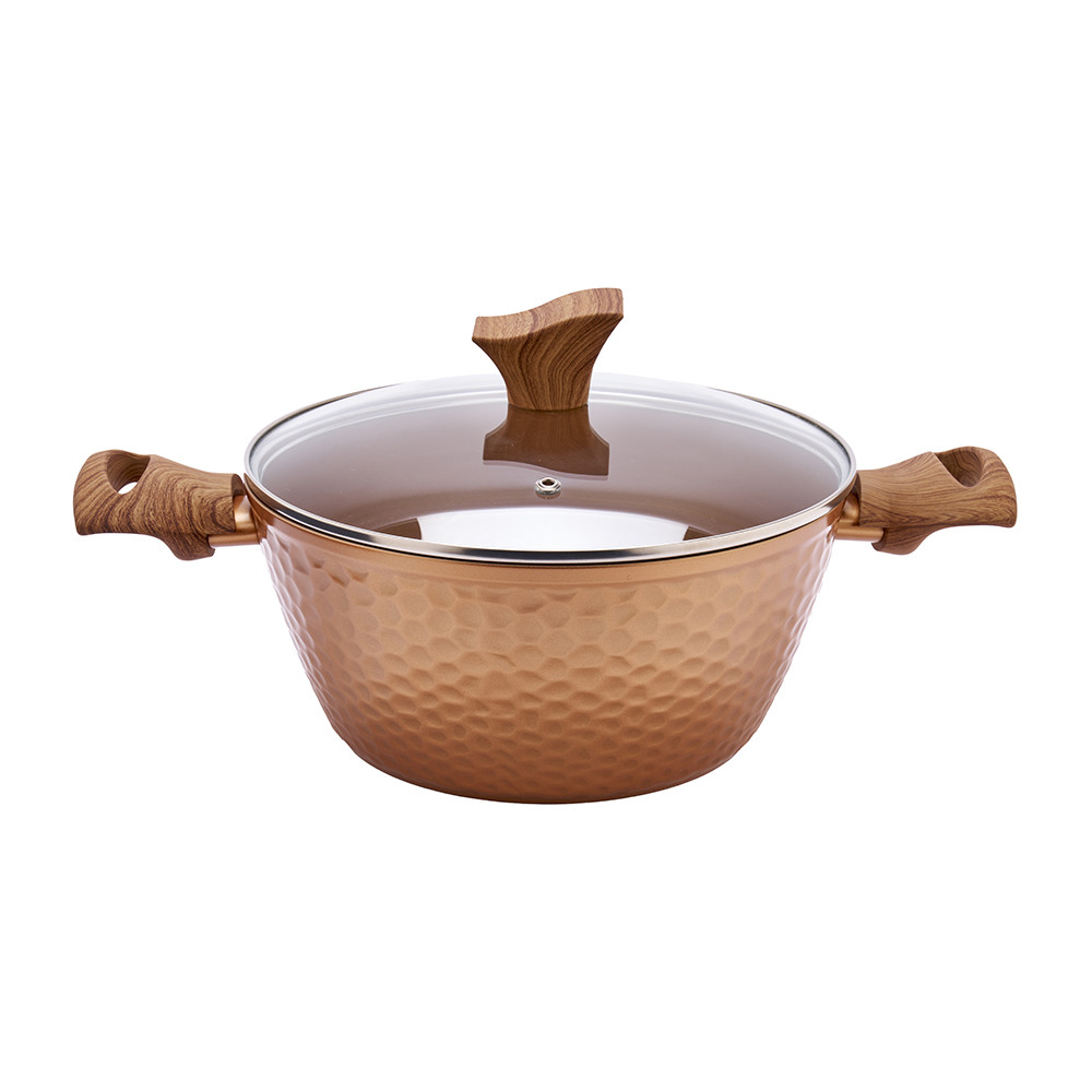 Batterie de cuisine 7 pièces "Martelé"