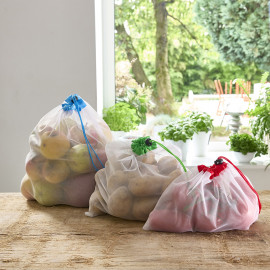 Lot de 12 filets à légumes