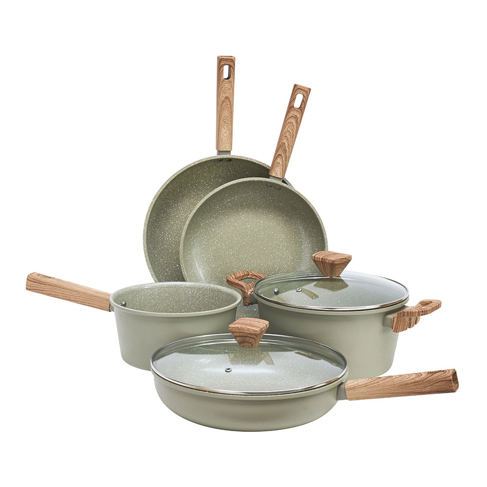 Batterie de cuisine 7 pièces "Oliwood"