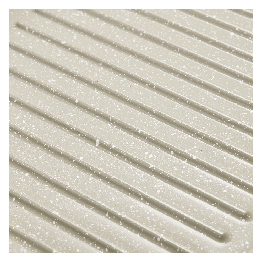 Poêle grill compartimentée